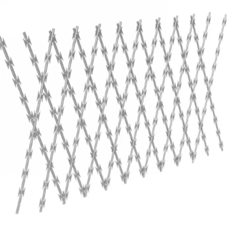 Stainless Steel Welded Wire Mesh Fencing Razor mesh Blade diamond mesh