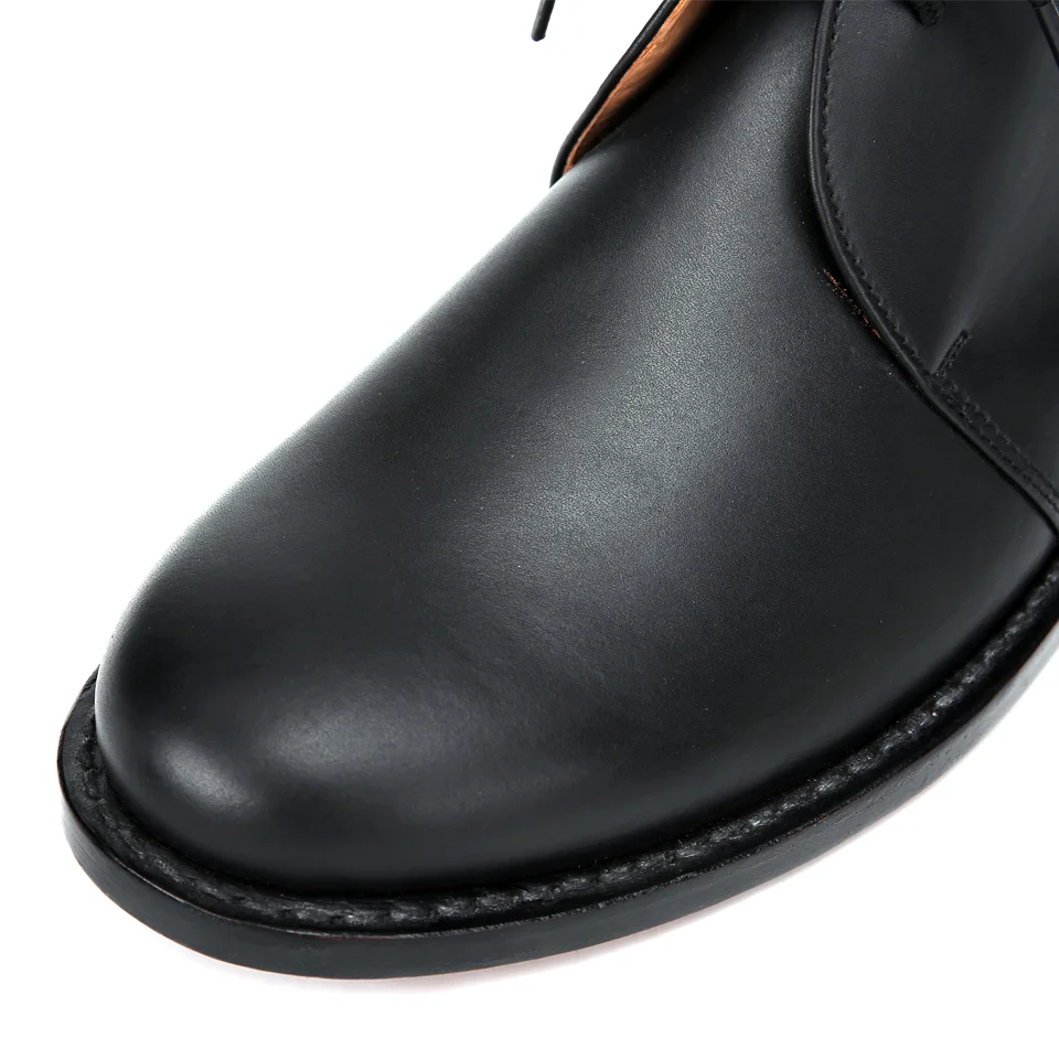 Official ankle genuine leather military shoes mens dress shoes army shoes