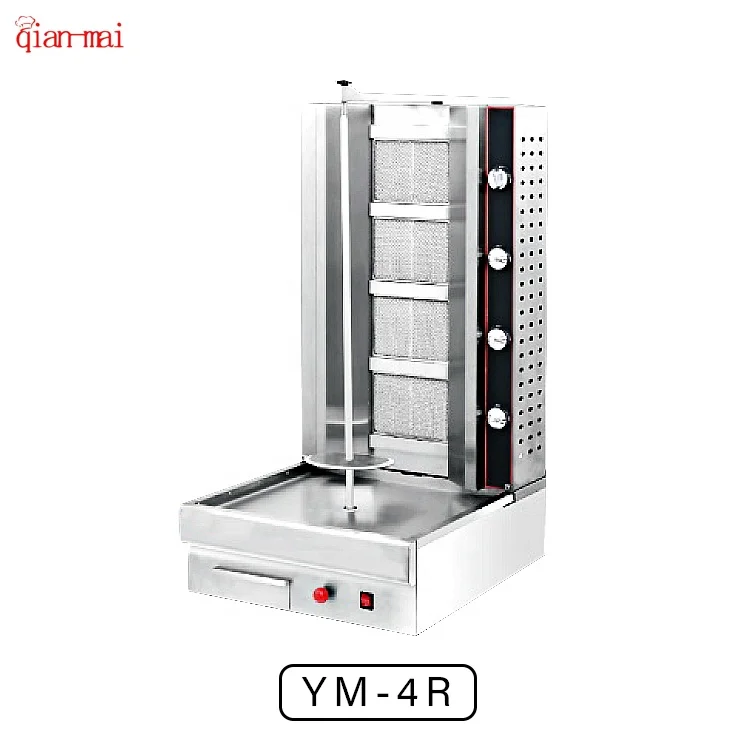 Commercial outdoor car sharwama adana doner kebab machine chawarma maker shawarma machine electric gas grill for sale
