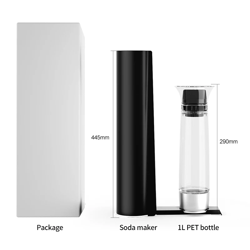 0.6L Co2 Gas Cylinder Bubble Water Machine Sparkling Water Maker For Home