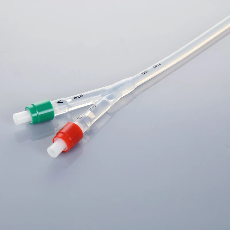 Hot Sale Disposable Urinary Catheter Teo Way Foley Balloon Catheter Kit Urine Catheter