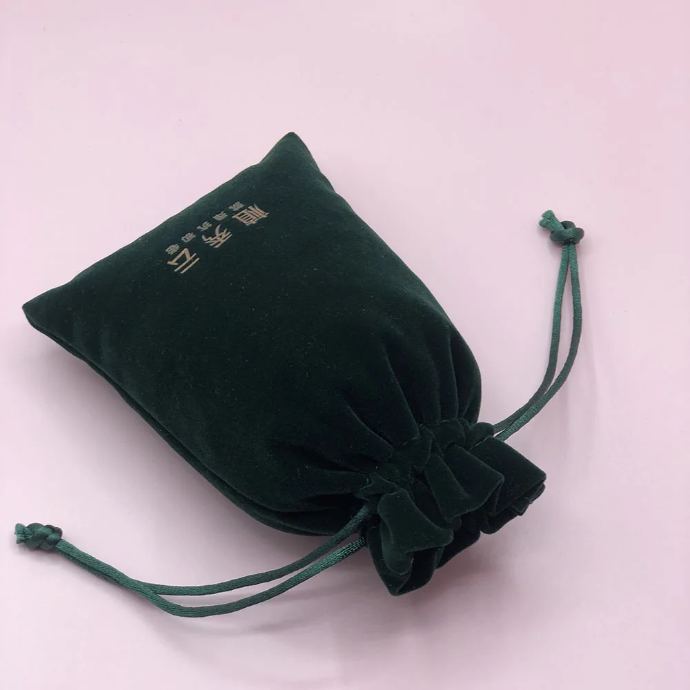 Оптовая продажа профессиональный Фабричный мешочек для ювелирных изделий замшевый бархатный мешок упаковка со шнурком