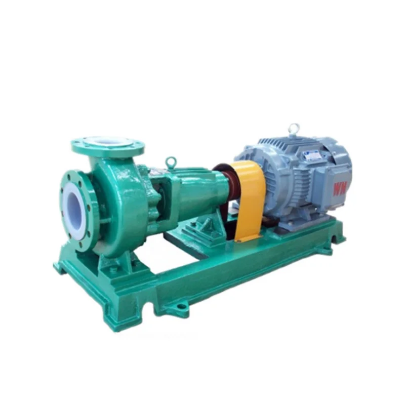 IHF Electric Fluoroplastic Chemical Centrifugal Pump Corrosion Resistant Acid Alkali Acetic Acid Transportation Organic Acids