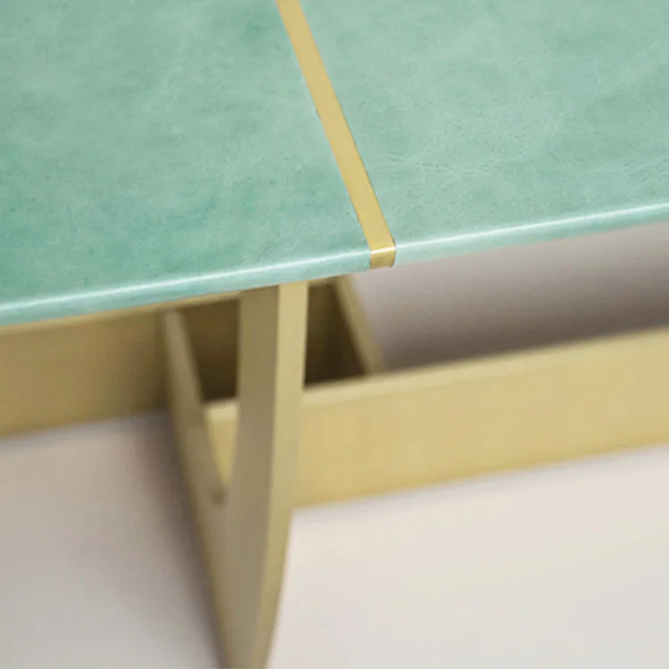 Stainless steel leg dining table modern living room table marble dining table in dining room furniture