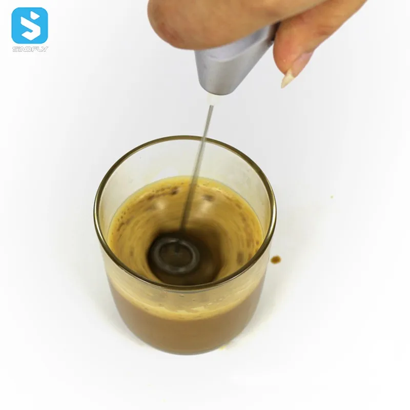 Amazon Hot Selling Milk Battery Frother Handheld Coffee Matcha Whisk Hand Mixer Electric Egg Beater Blenders And Juicers