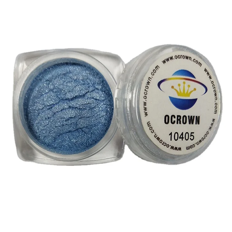 Pearl Pigment Nail Polish Eyeshadow Cambridge blue Pigment Powder Cameleon Pearl Pigment