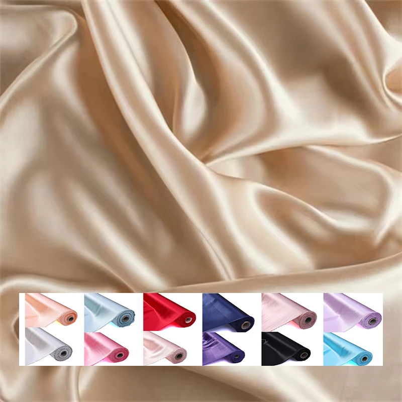 Оптовая продажа шелковых тканей по себестоимости одежда для платьев 114 см 19 мм 100% тутового шелкопряда