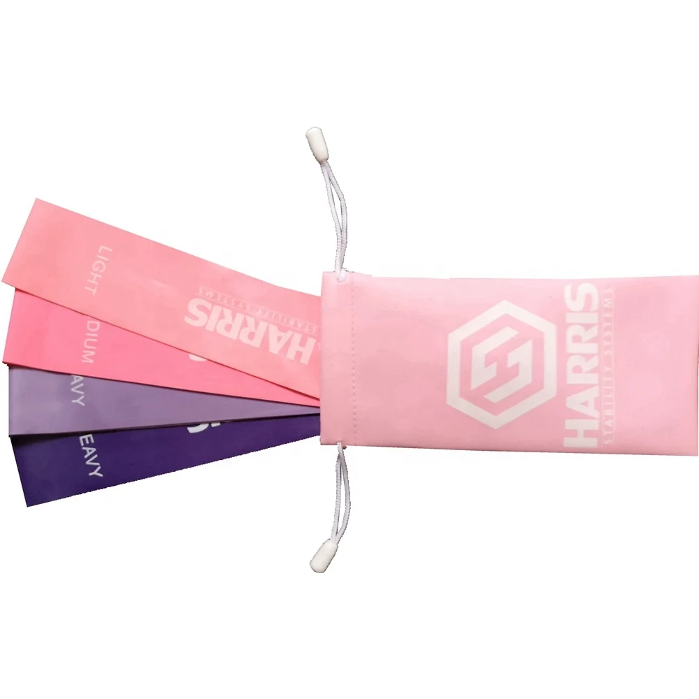 100% pure latex mini resistance bands set and stretch band