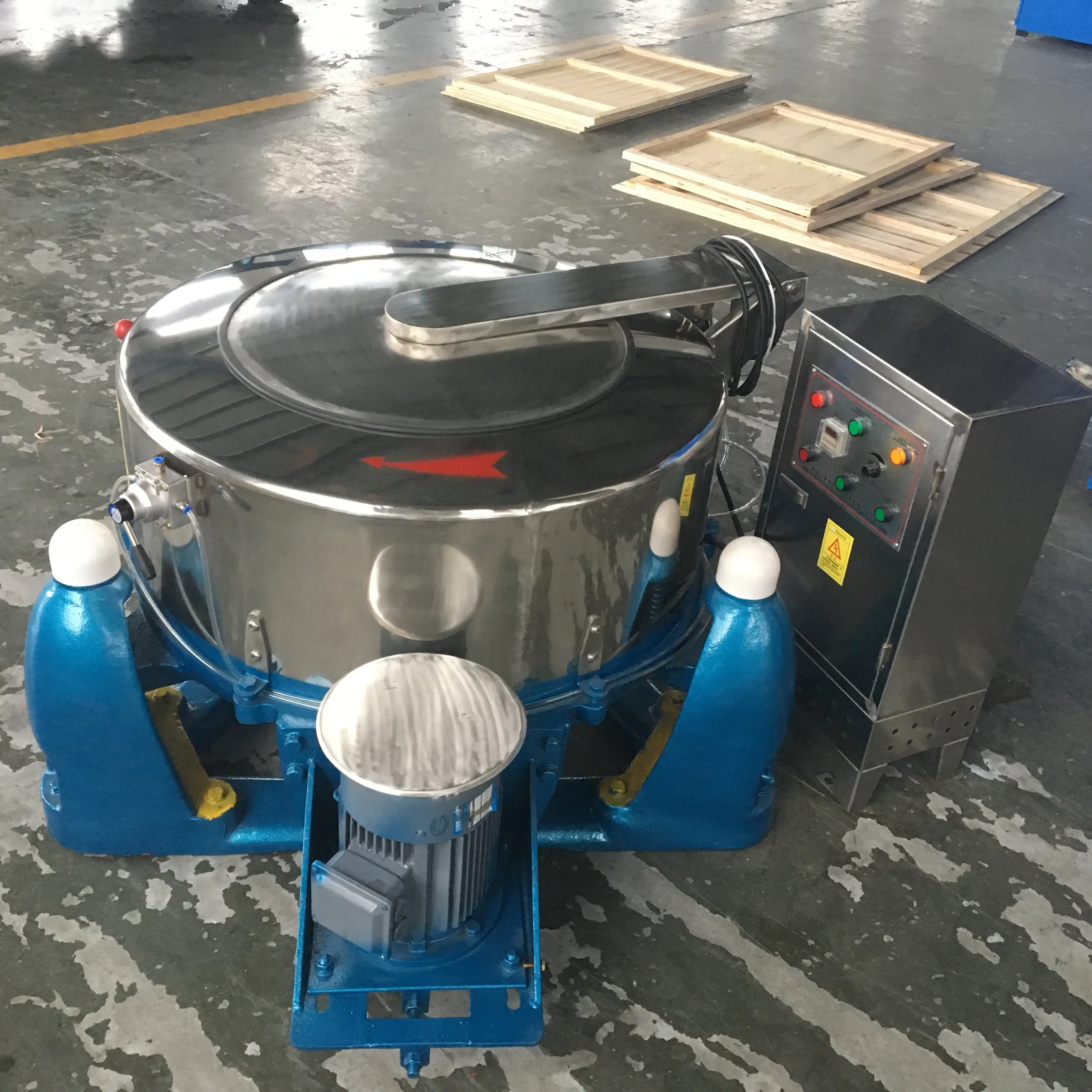 Industrial Jeans Plant Used Centrifugal Hydro Extractor for