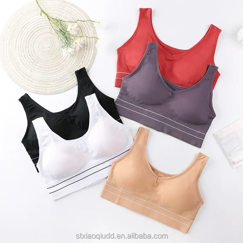 Four Seasons Sports Back Breasts Beauty Back Boob Tops Bra  chest wrap vest seamless Women tank Tube Bandeau Bra