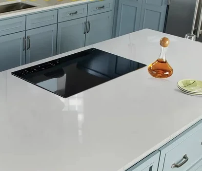 Quartz Stone Artificial Quartz Tiles White Hotel Kitchen marble board