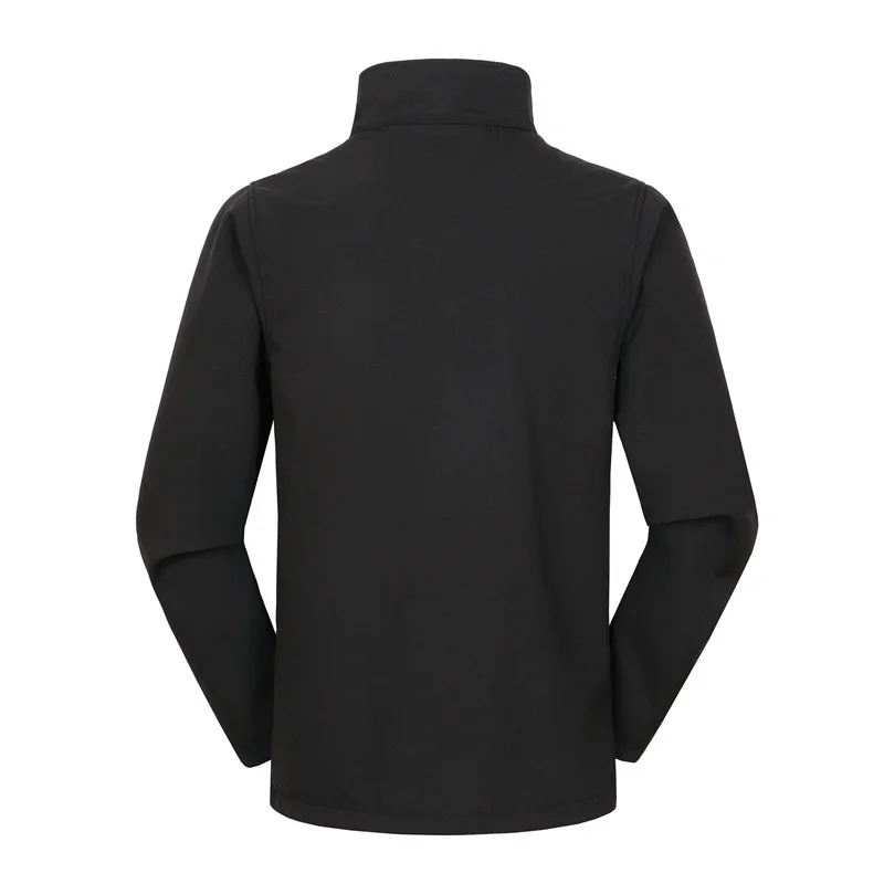  Новая куртка Softshell индивидуальный дизайн зимняя рабочая одежда Мужская ветрозащитная Водонепроницаемая флисовая на молнии с мягкой