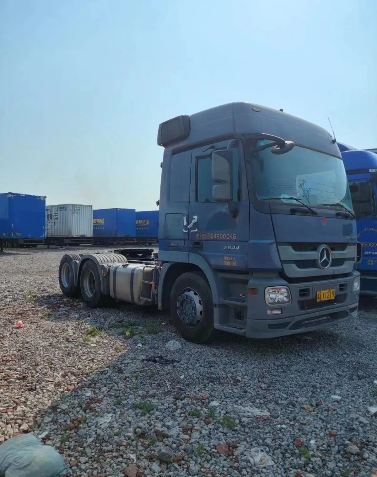 Used Ben Z Truck 6X4 Actros 2644 Second Hand Traction Head Tractor
