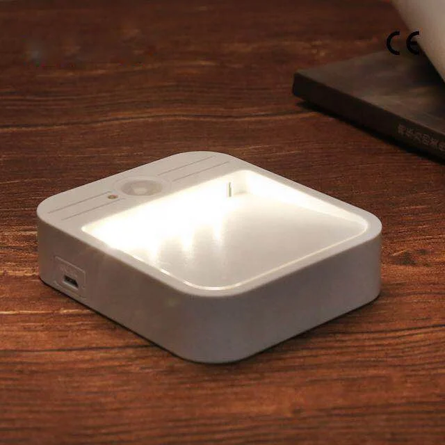 Квадратная настенная лампа для умного дома с usb-зарядкой светодиодный ночник