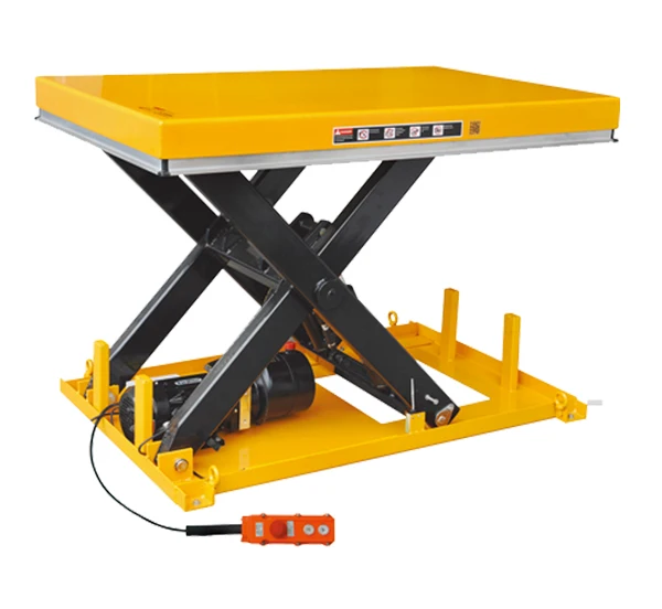 Small Electric Hydraulic Scissor Lift Platform 2000kg Lift Table Platform