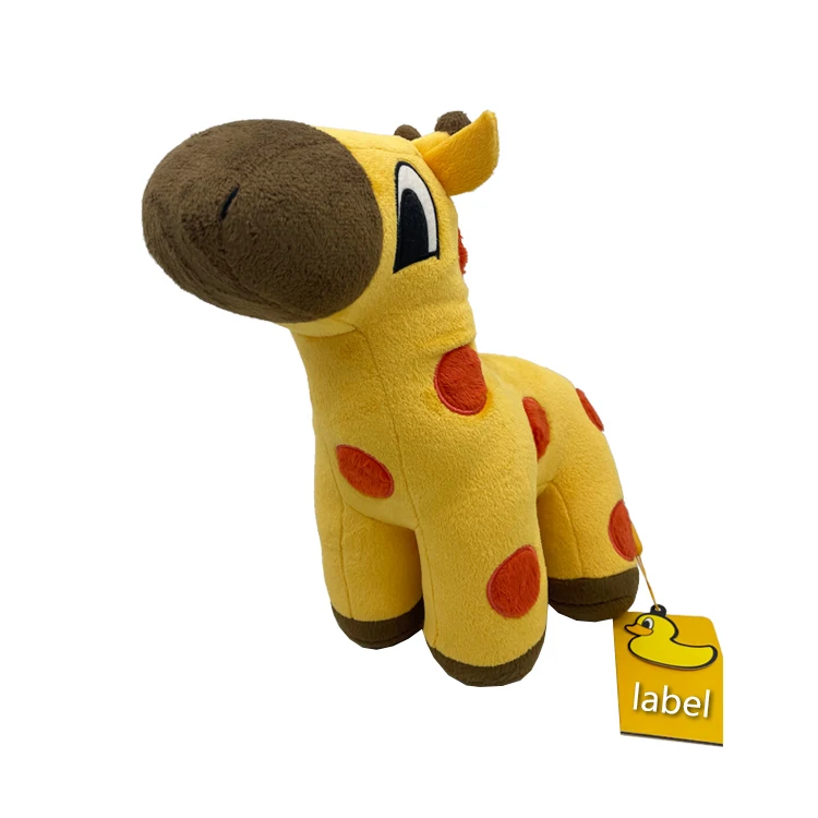 Factory Custom Kids Gift Plush Giraffe Toy Doll Wholesale Cartoon Giraffe Stuffed Plush Animal Toy