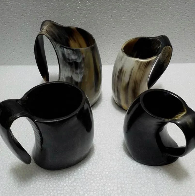 
 Индийский лучшее качество быка/коровы викинга питьевой Рог кружка/питьевой Рог Танкард (100% натуральная кружка)  