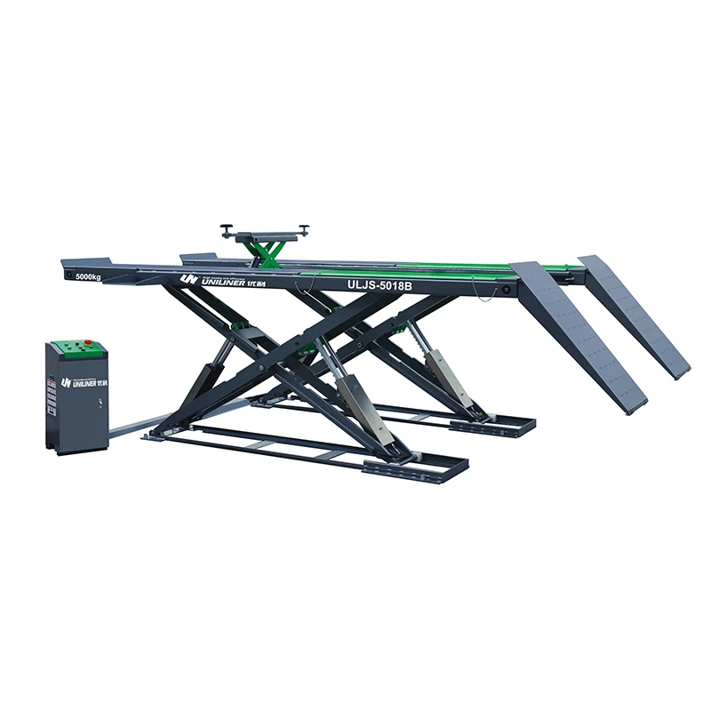 5 Ton car scissor lift with second lifting trolley LNJS-5018B/hydraulic scissor lifts/car lifting machines