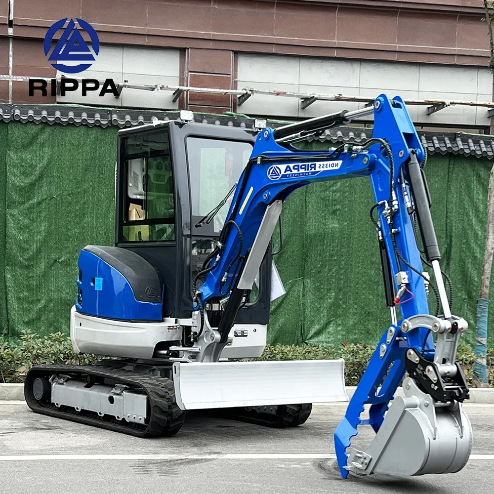 Rippa Factory Direct Delivery Good Products Assured Products Hydraulic Crawler Mini Digger 2 Ton 3.5 Ton Mini Excavator