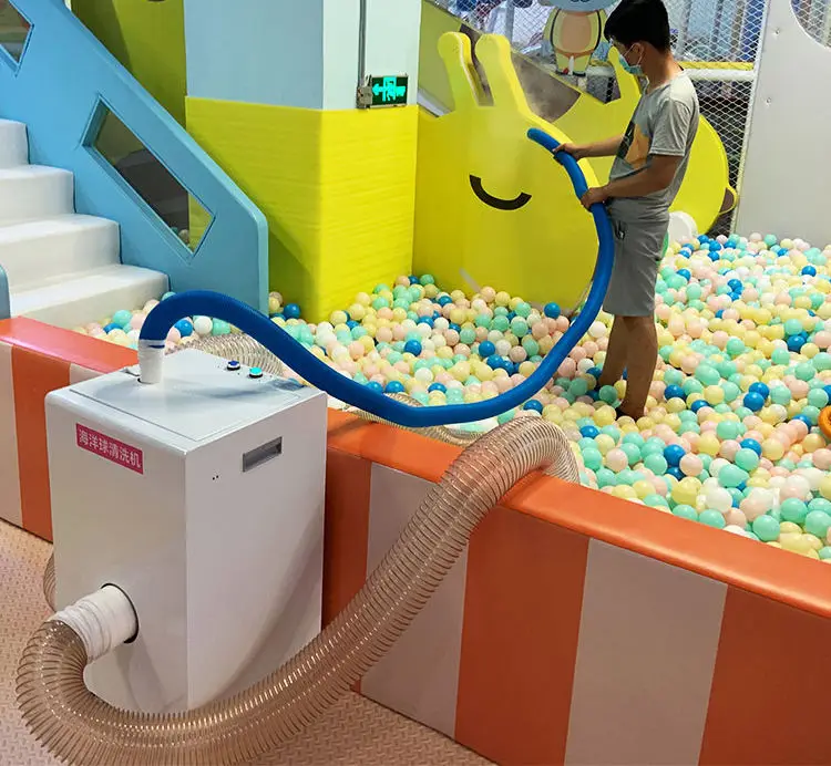 Ocean Ball Cleaning Machine Ball Pit Washing Machine Indoor Playground Equipment Ball Pit Set for Kids