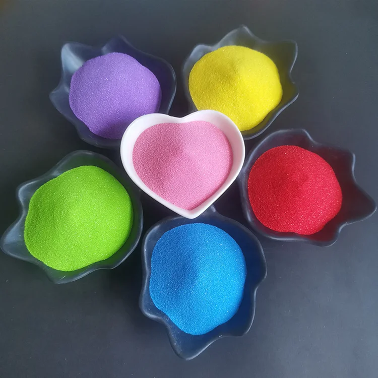 Directly Factory Wholesale Bulk Fine Colored Sand Sintered colored sand