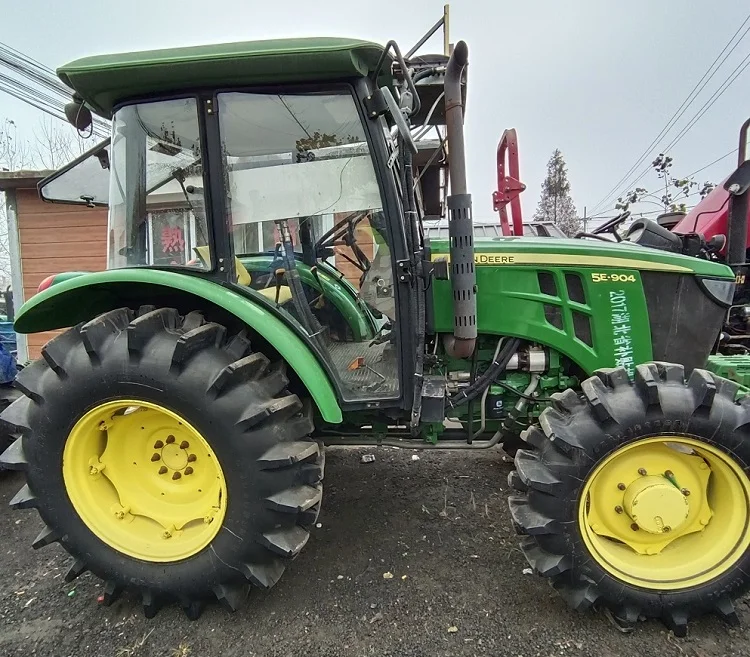 904 90hp farming John agriculture deere used tractors 75hp 90hp 120hp china sale cheap price john