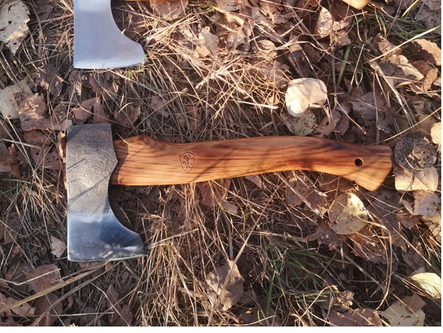 Portable Axe Garden Tools Professional Hatchet Hickory Wood Handle Chopping Firewood Axe Logging Forged