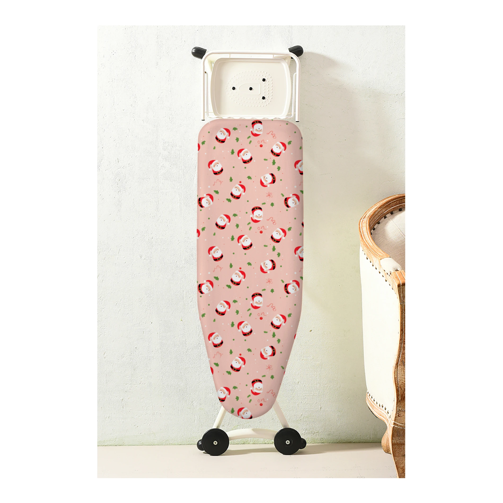 Hot selling Custom Heat-Resistant Cotton Fabric Ironing Board Cover for Hotel and Household