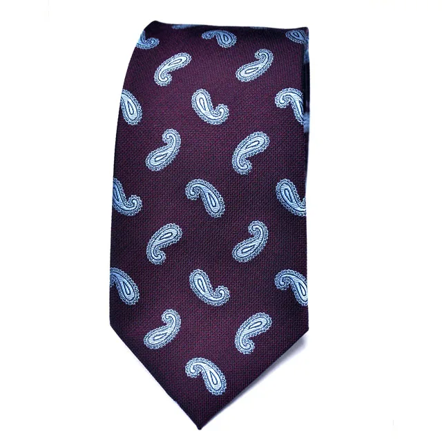 Высококачественный тисненый Профессиональный шерстяной галстук на заказ для костюма Блейзера