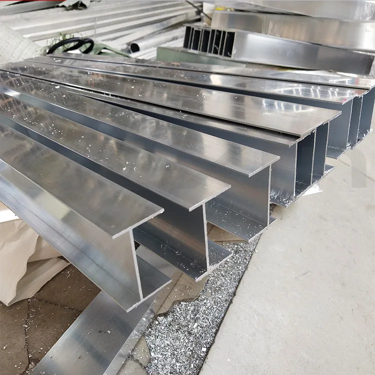 Ruilin OEM Custom Alloy h-beam Channel Extrusions H Beam Profile Aluminum Profiles for Industrial parts