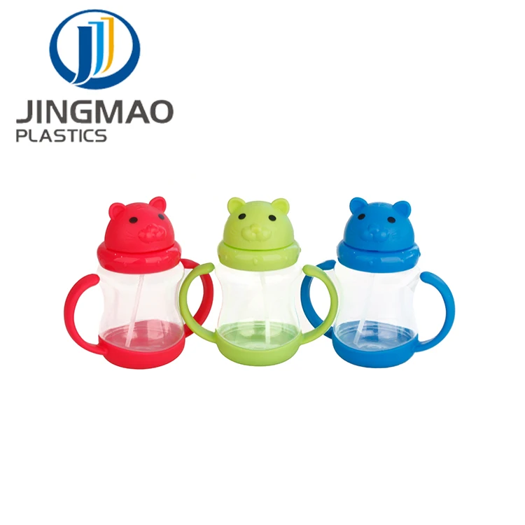 
Clear plastic cup BPA free feeding bottle juice water Feeding Bottle cup safe baby milk bottle 
