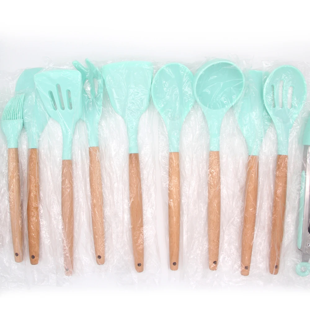 kitchen accessories home and kitchen cookware sets hot selling cookware sets With Wooden Handles home products