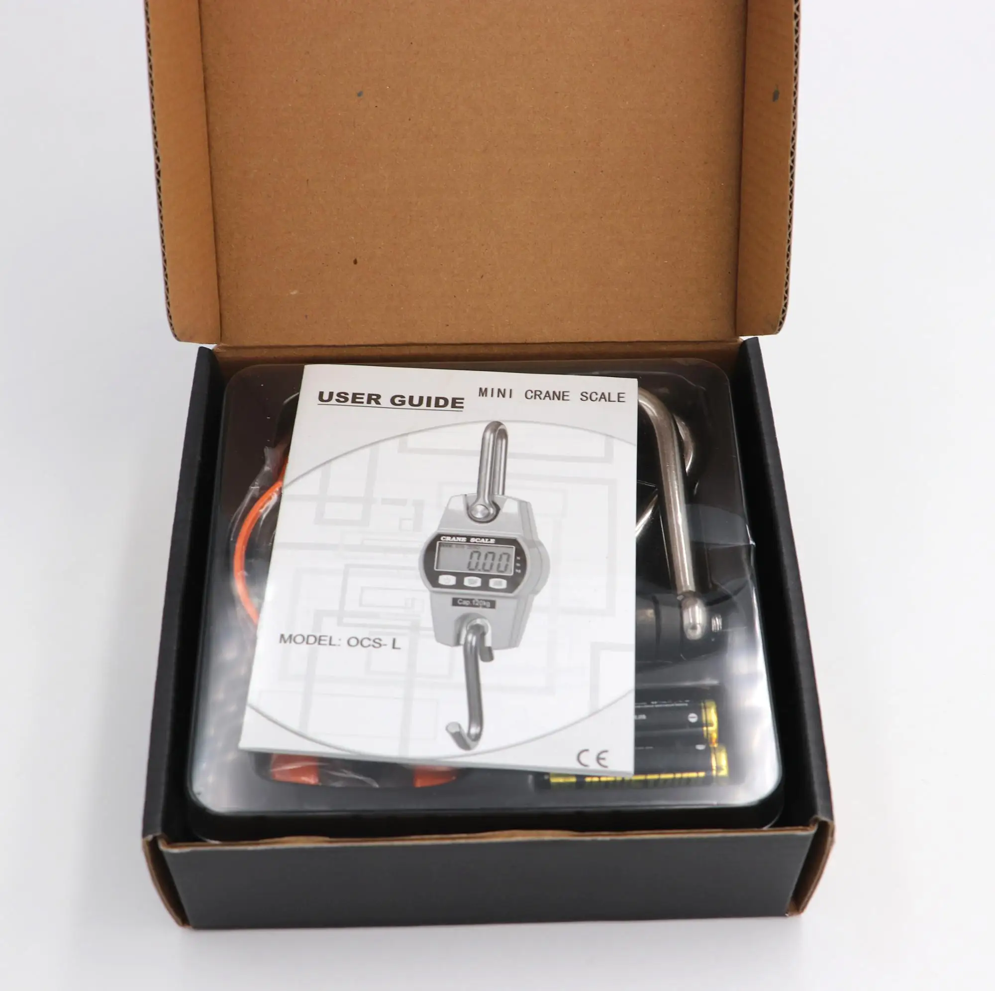 OCS - 300 Metal Housing Fishing or Hunting or Cattle Weighing 100kg 200 kg 300kg Digital Small Crane Scale