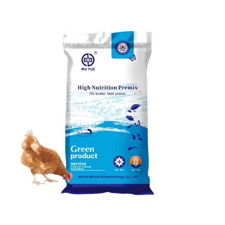 5% Broiler Premix Feed Poultry Concentrate Additive for Livestock Vitamins Weight Booster
