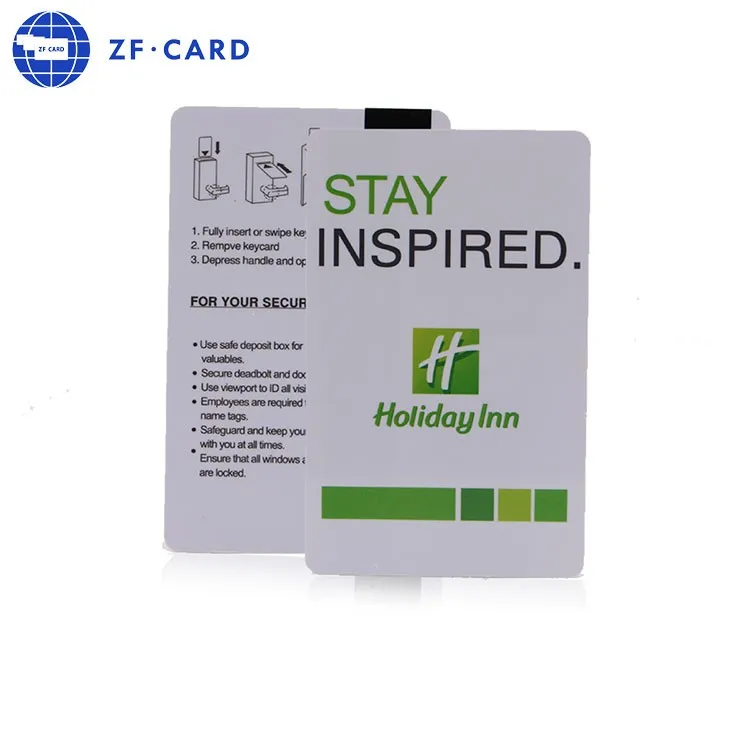 Pantone Color Printing CR80 Size Encoding Number on Track1/2/3  Hico Magnetic Stripe Card