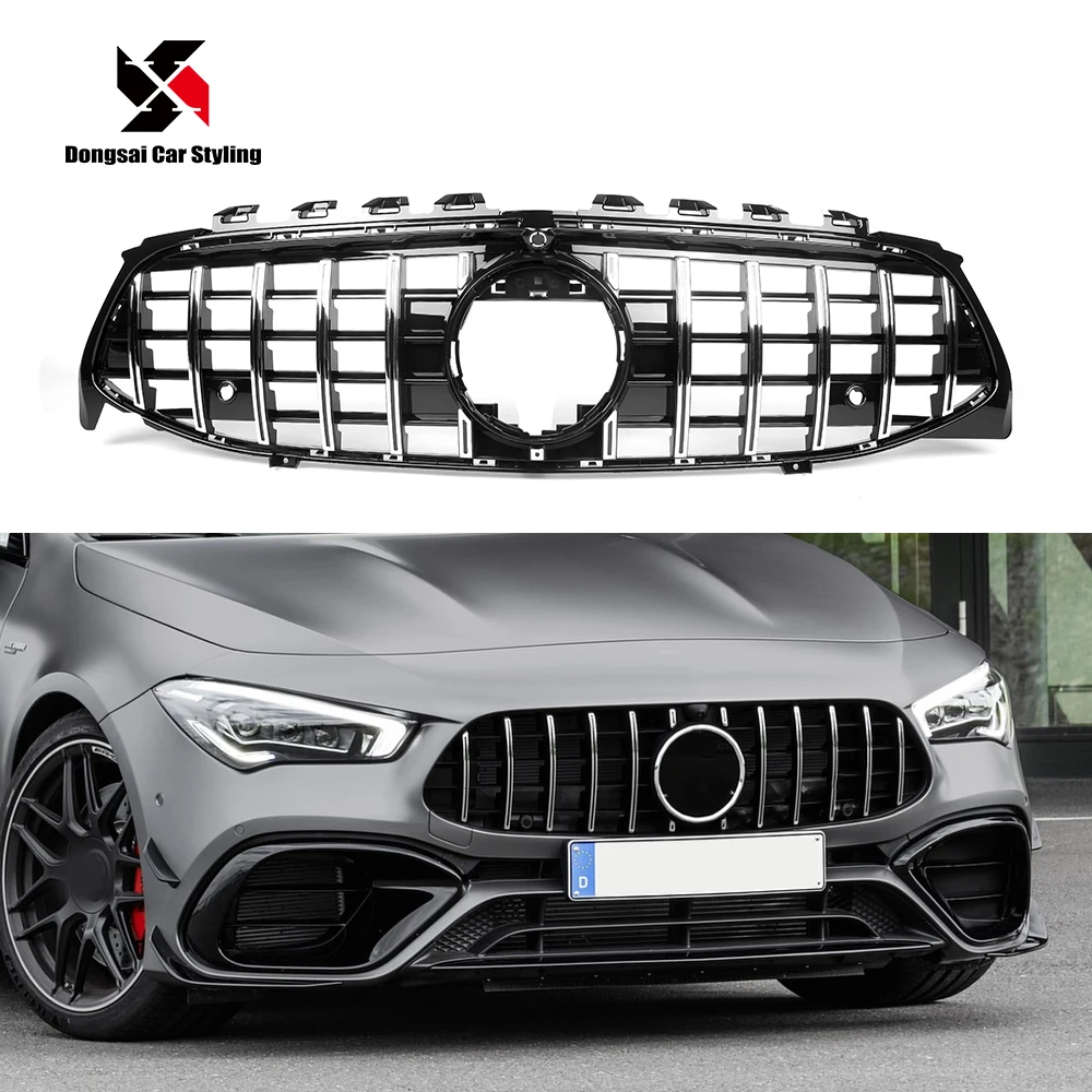 Новое поступление, решетка GT черного цвета 2020 дюйма для Mercedes cla class W118