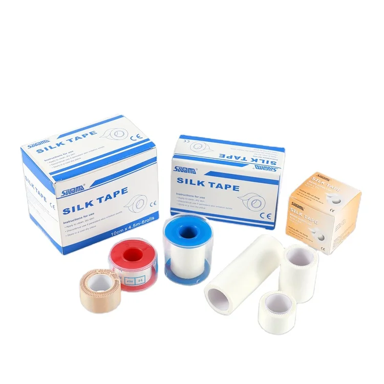 easy to tear medical surgical silk tape