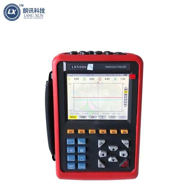 Low Cost Digital Portable three phase power quality analyzer Factory