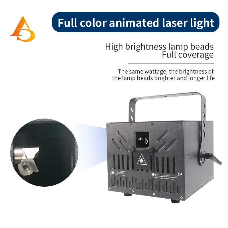 Explosive new products 8w rgb laser light disco dmx laser light for stage wedding