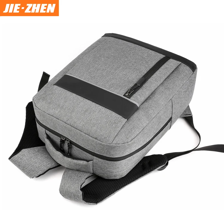 15.6 Inch Waterproof Men Business Laptop Travel Reflective Backpack Usb Bag