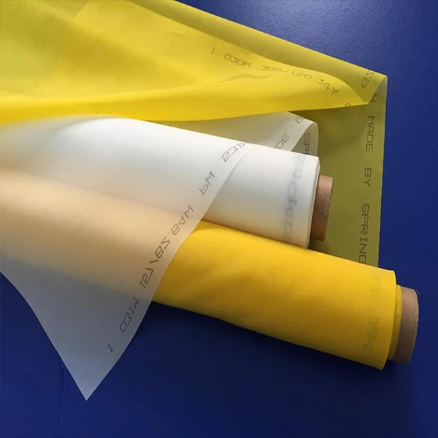 Silk sieve screen printing raw material frame 100% polyester mesh fabric 73 micron
