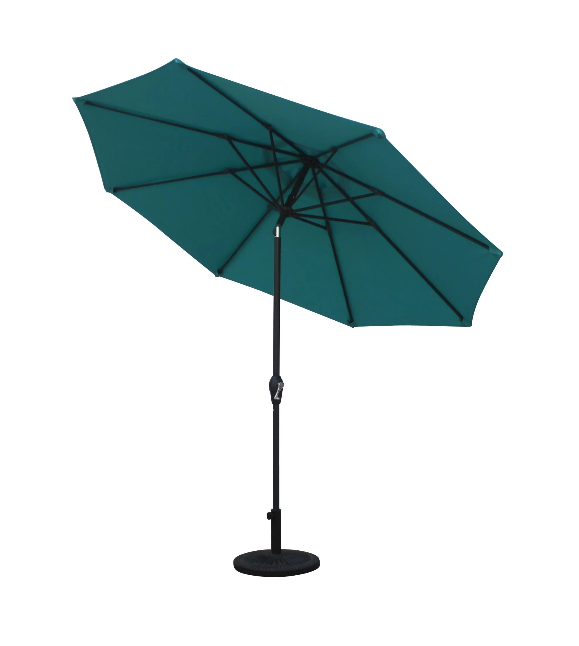 2.7M/ 9FT Outdoor Garden Market Patio Umbrella beach umbrella Push Button Tilt steel crank parasol for sale