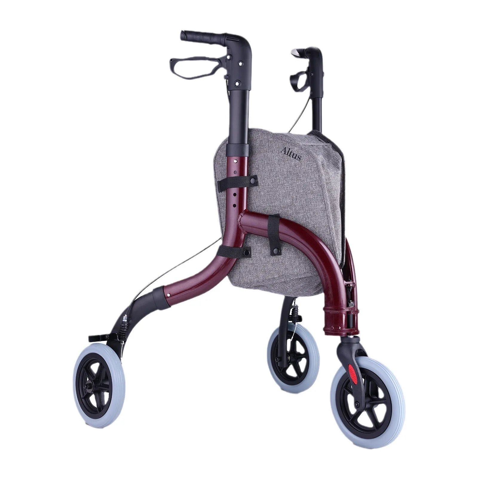 New foldable scooter aluminum alloy light walker with wheel walker