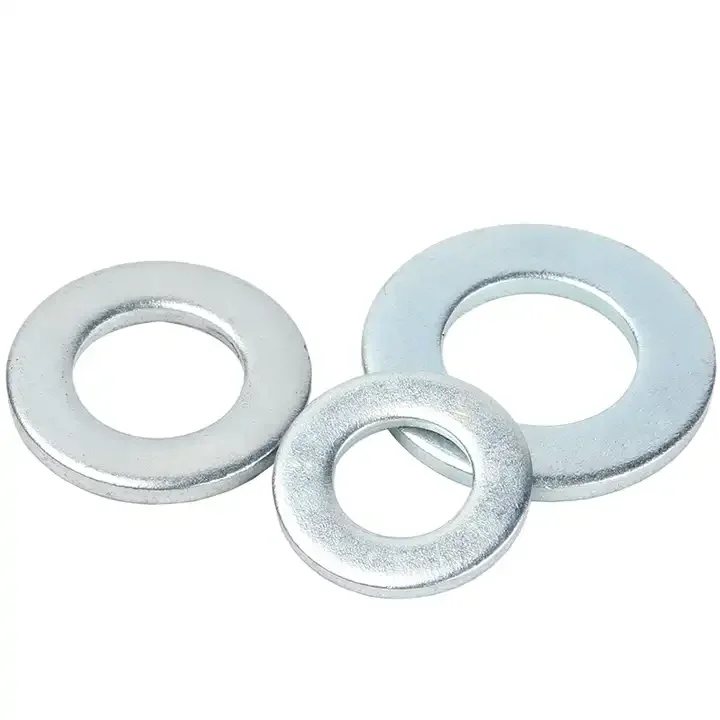 Free Sample Black Oxide Steel Metal Din125 Flat Washer For Making Machine