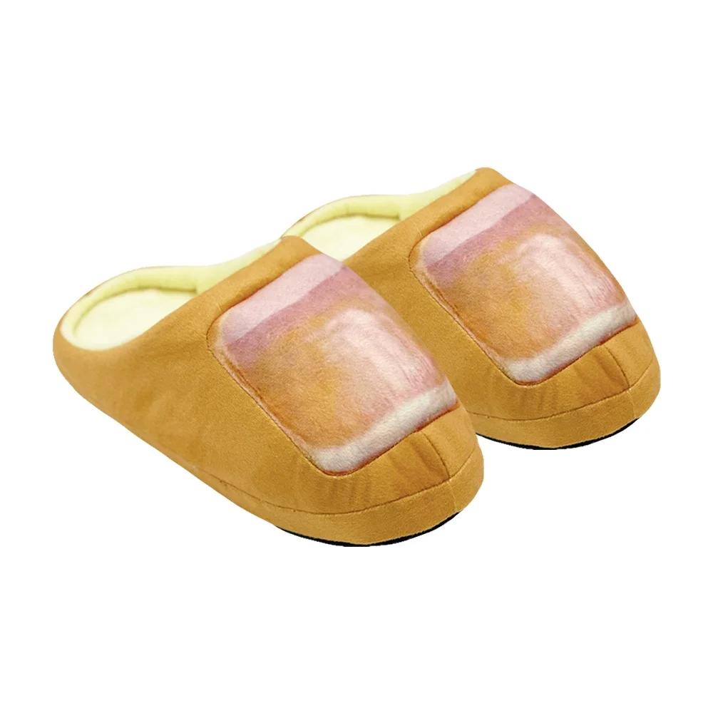 plush toys Toe Slippers Yellow Plush Slippers Good selling Custom Plush Toy