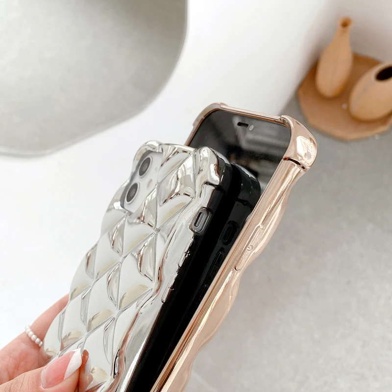 Whole Sale For iPhone 11 12 pro max Cases Luxury Plated Woman Phone Cases Premium For iPhone 7 8 Plus case