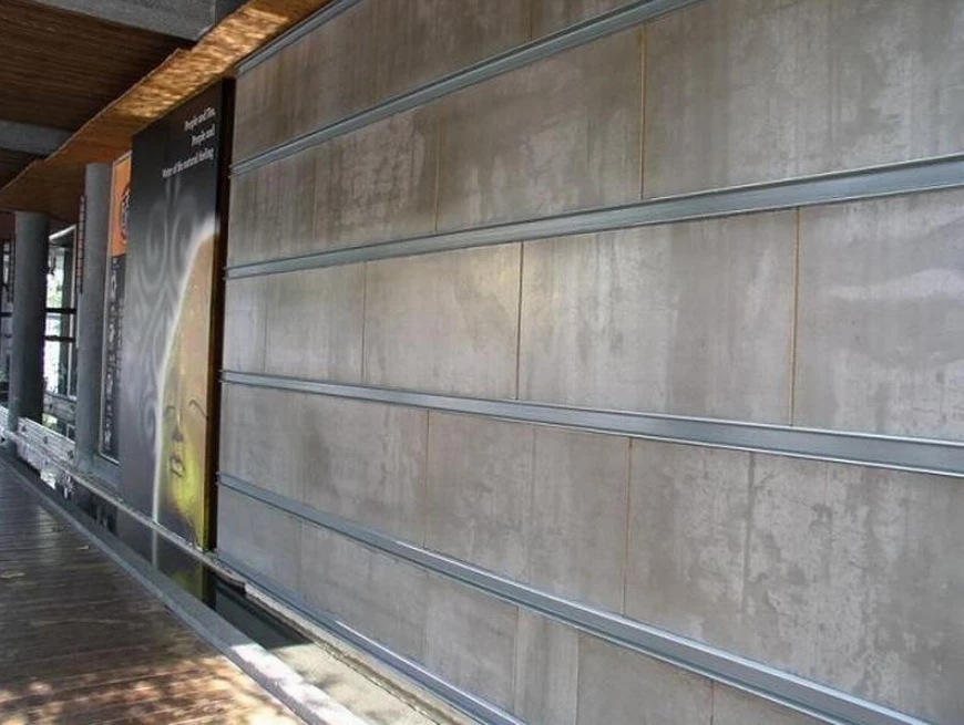 Cement Fiber fibre cement panel Lightweight Concrete Wall Panels precast concrete Panels