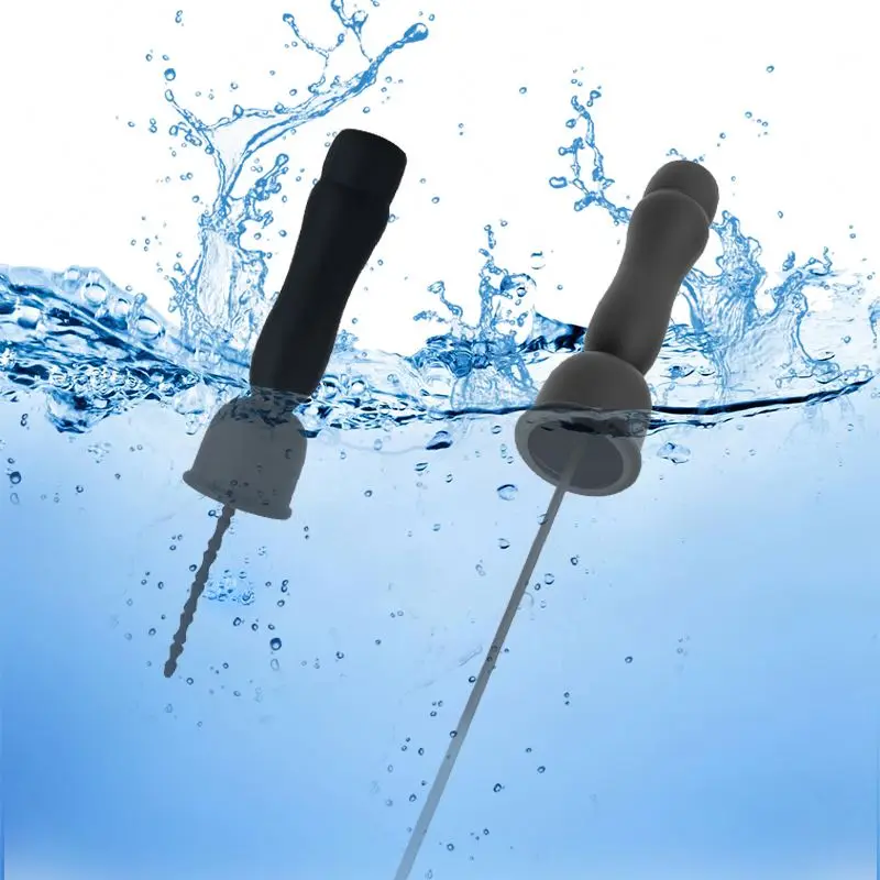 Stimulating Rechargeable Vibrating Urethra Vibrator for Men Masturbating,Silicone Urethra Vibrator Couple Flirting Sex Toys