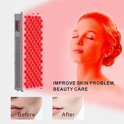 Hot Sale Full Body Near-infrared Red Light Device 650nm and Infrared 850nm Light Therapy Panel for Beauty