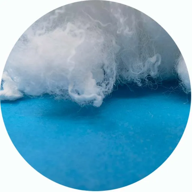 5D*51mm Bicomponent PLA Staple Fiber